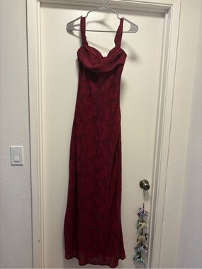 princess polly amiya maxi dress Princess Polly Amiya Maxi Dress Pink Size 4 - $36 (47% Off Retail)